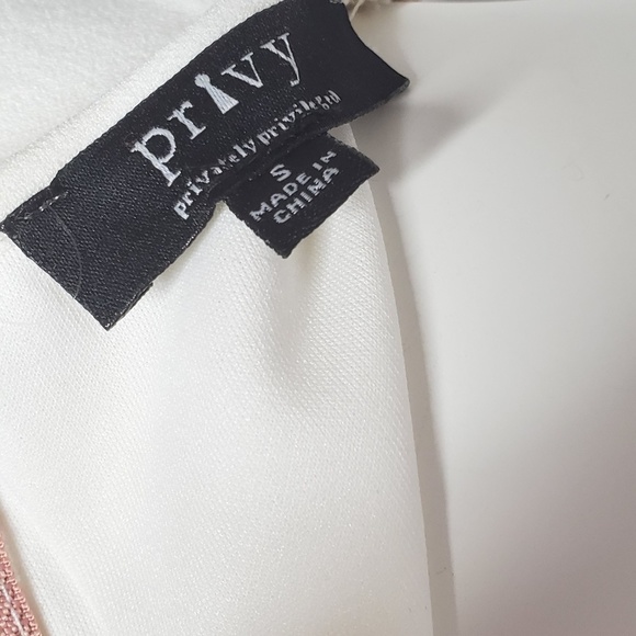 PRIVY BodyCon  color block  Midi Dress Size S - Picture 4 of 4